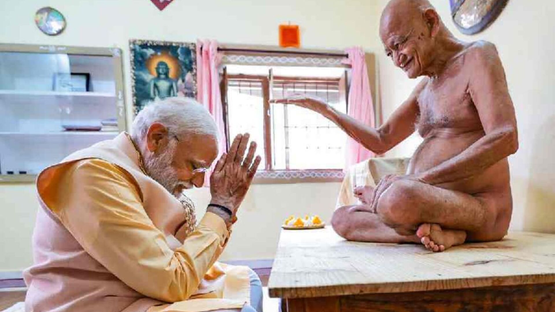 PM Modi extends condolences after death of Jain muni Acharya Vidhyasagar Maharaj