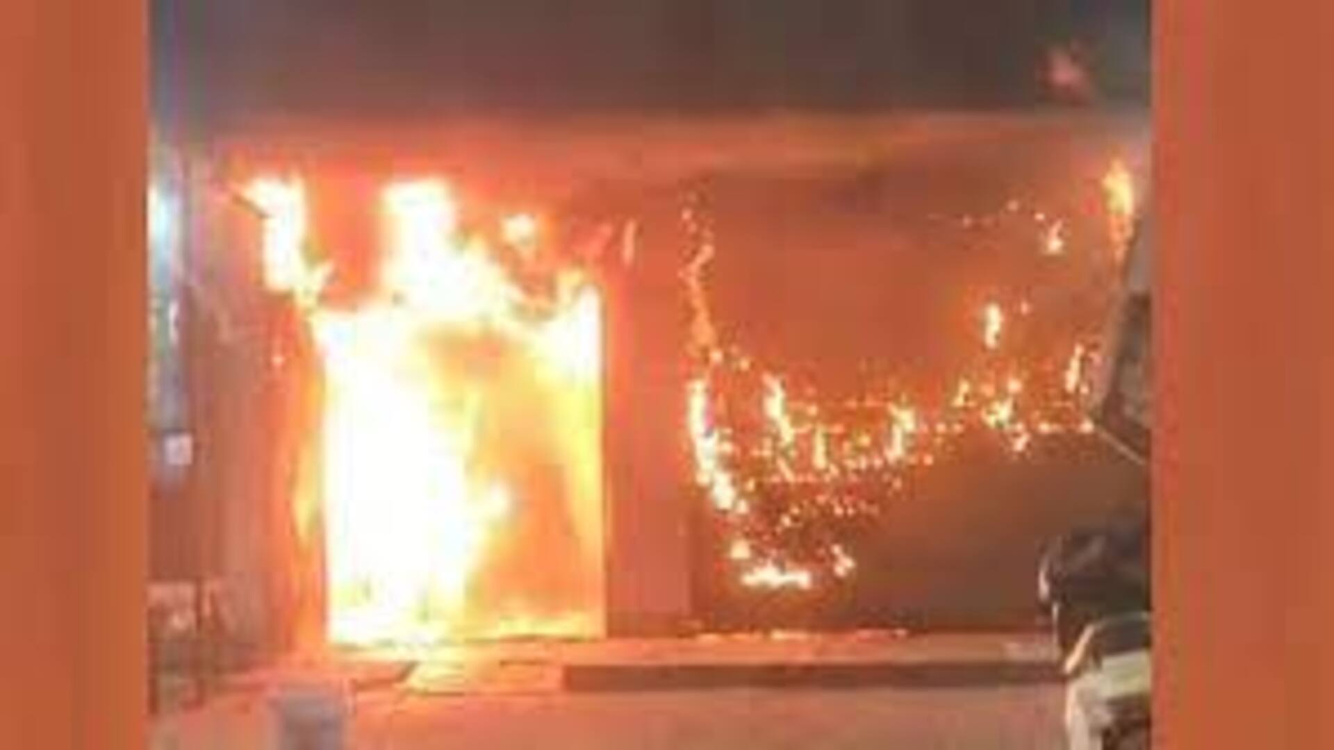 UP: 5 People Injured in a House Fire In Raebareli