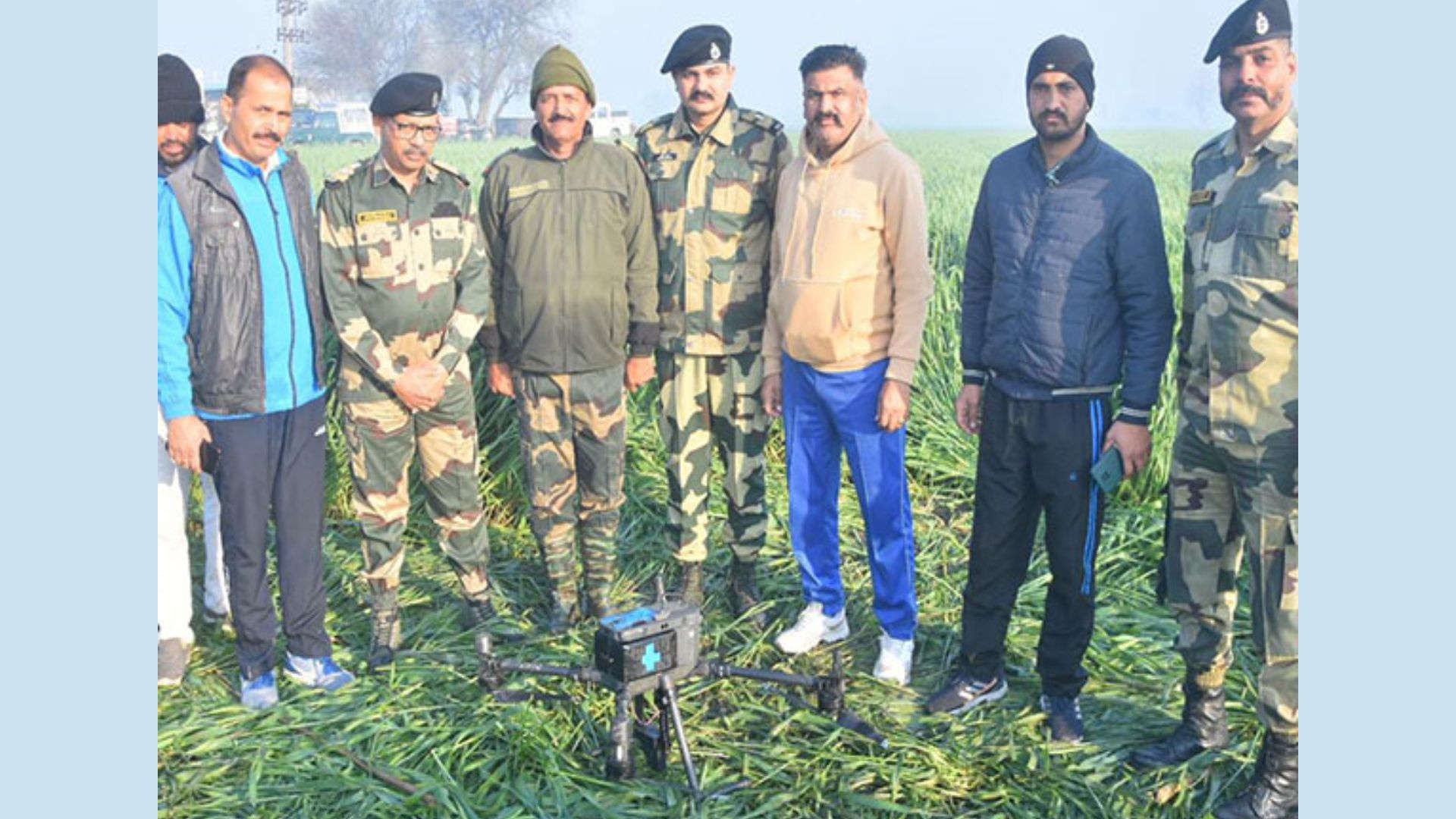 BSF recovers Pak drone in Punjab’s Tarn Taran