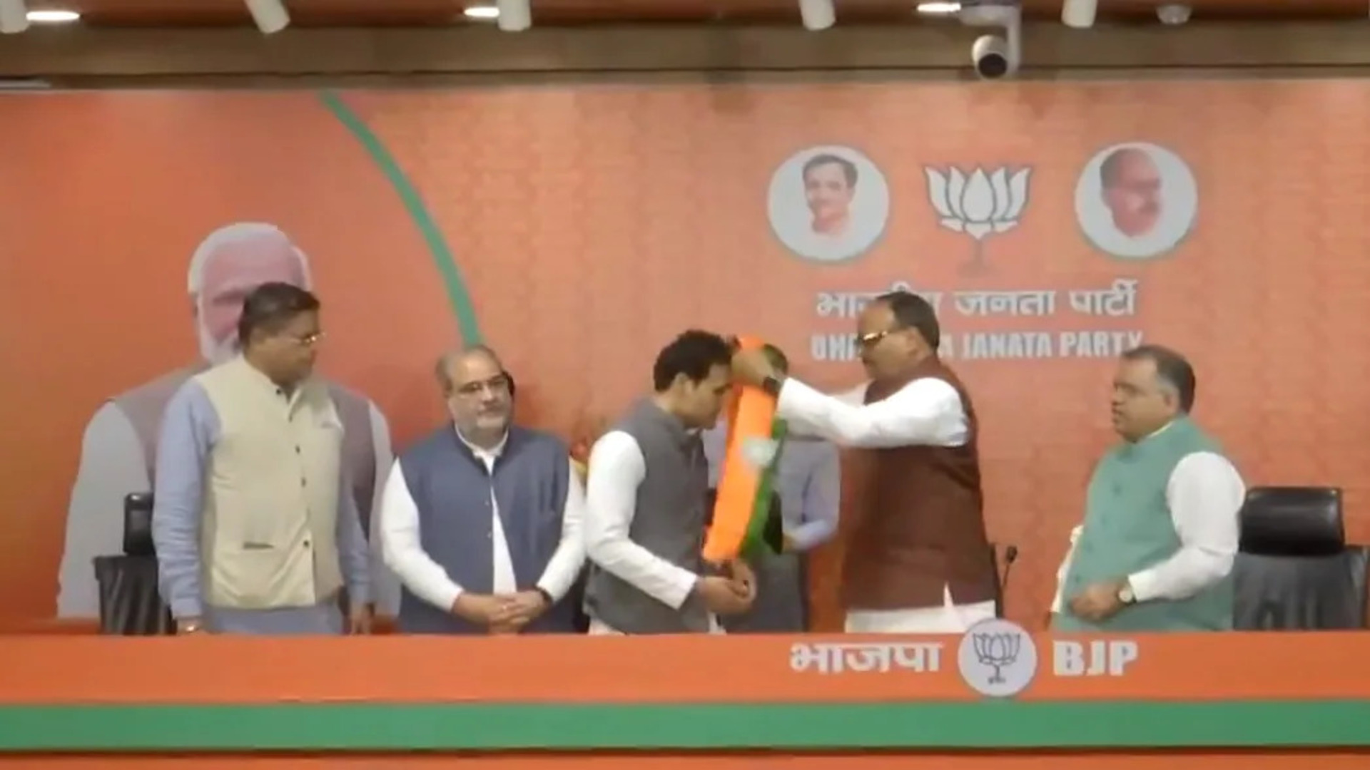 BSP MP Ritesh Pandey Switches Over To BJP