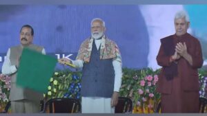 PM Modi inaugurates various development projects worth over Rs 32,000 cr in Jammu