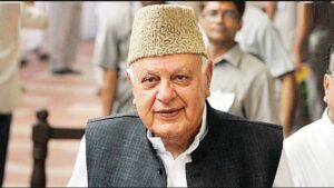 Farooq Abdullah hails PM Modi for launching electric train in J&K