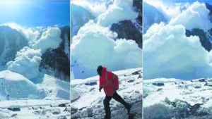 Massive Avalanche strikes Sarbal region in Sonmarg, J&K