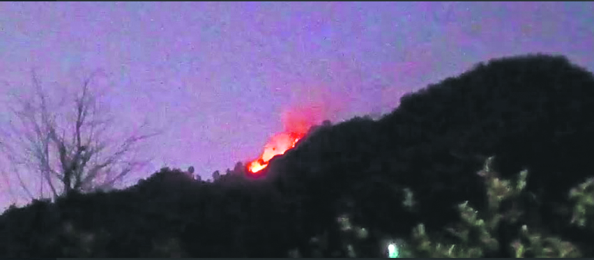 Pakistan’s forest fires near LoC spark apprehensions of terrorist movement