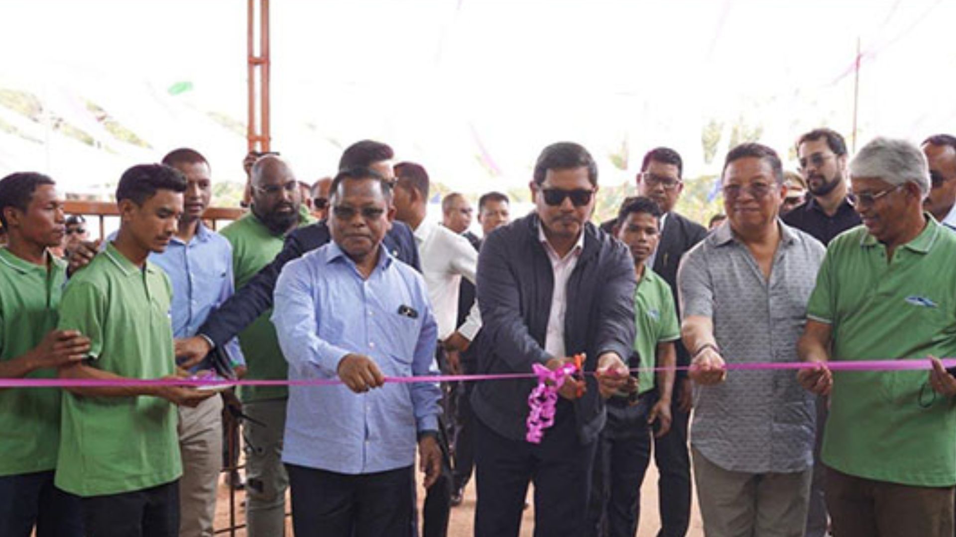 CM Sanmga inaugurates multiple projects in West Garo Hills, Meghalaya
