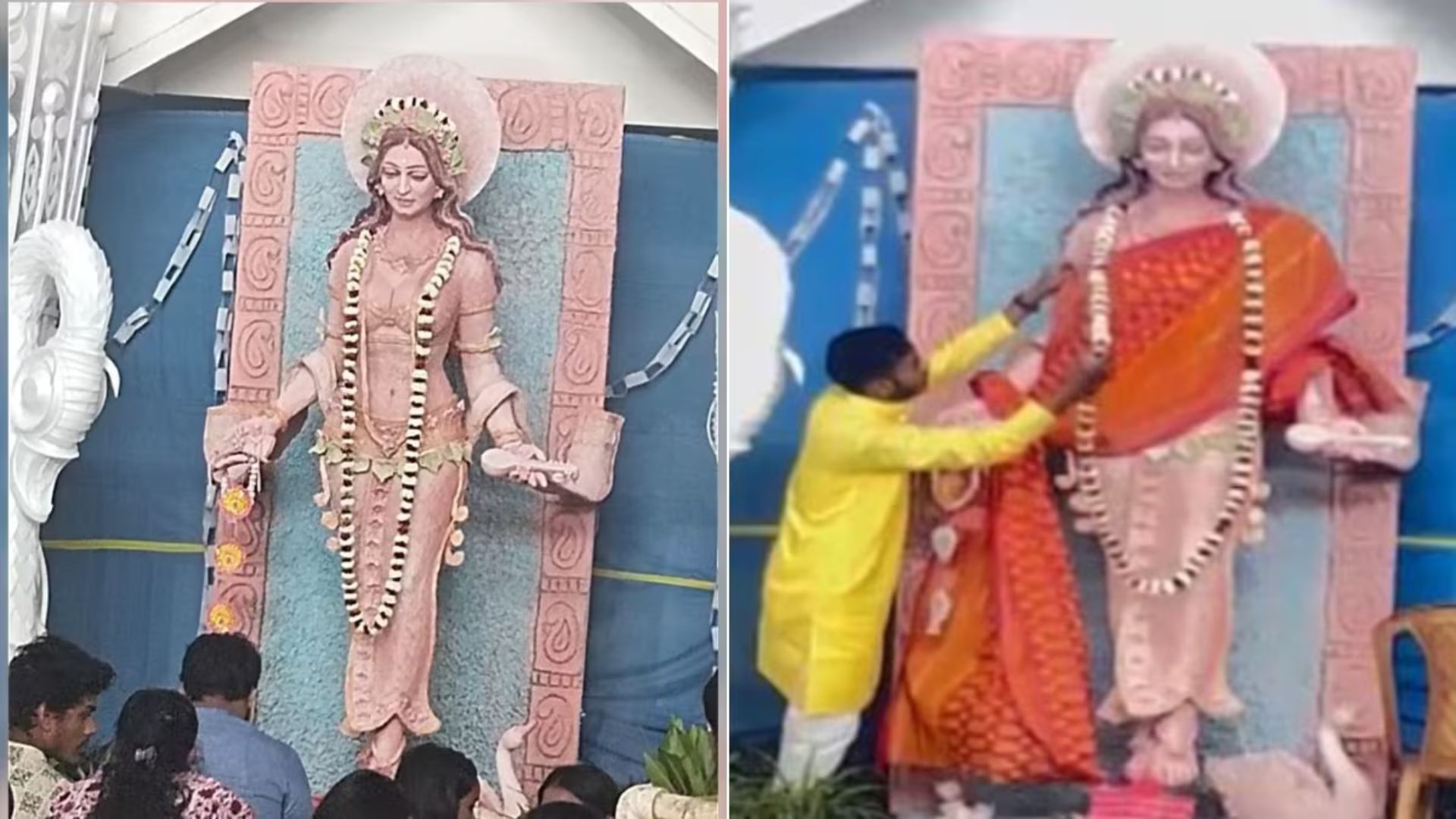 ABVP Demands Action Against Tripura College Over Saraswati Idol Controversy