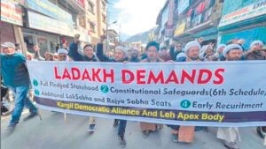 Union government contemplates new administrative units in Ladakh