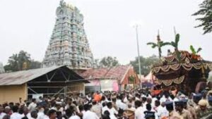 Highly anticipated event Kandadevi temple car procession held after 17 years