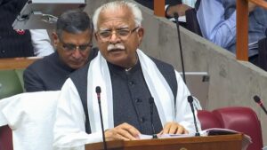 CM Khattar presents Rs 1.89 lakh crore Haryana Budget