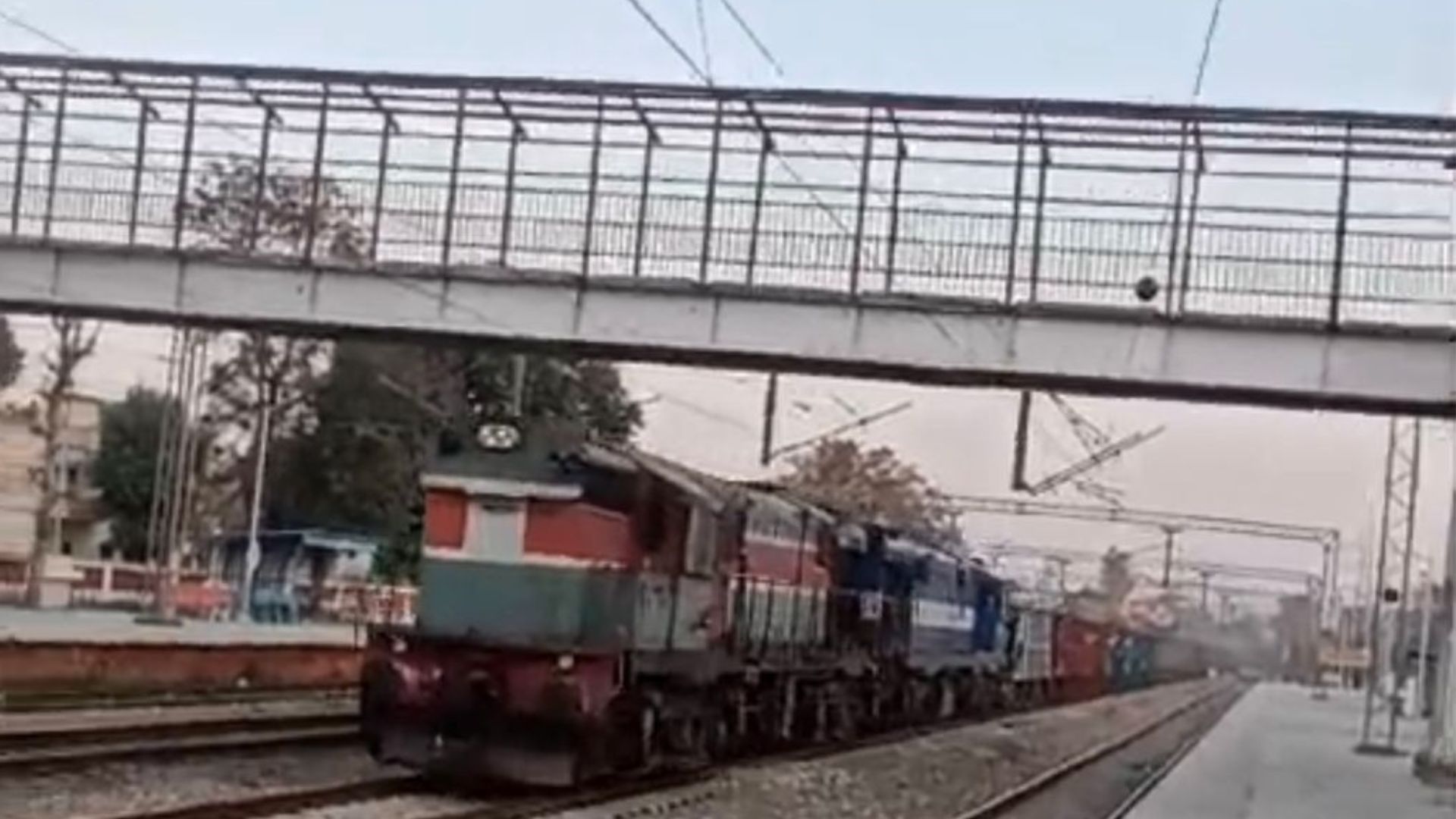 Freight Train Rolls Down Without Driver, Prompt Action Averts Tragedy in Punjab