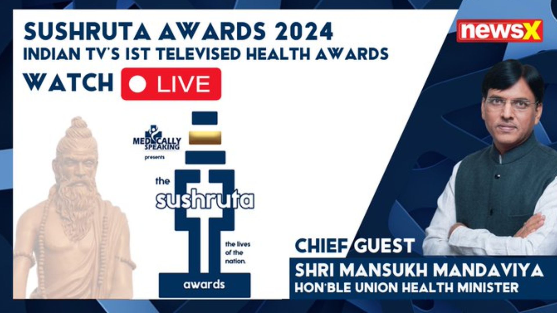 News X:  Medically Speaking introduces inaugural Sushruta Awards
