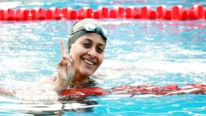 Shristi Upadhyay excels at Khelo India University Games 2023