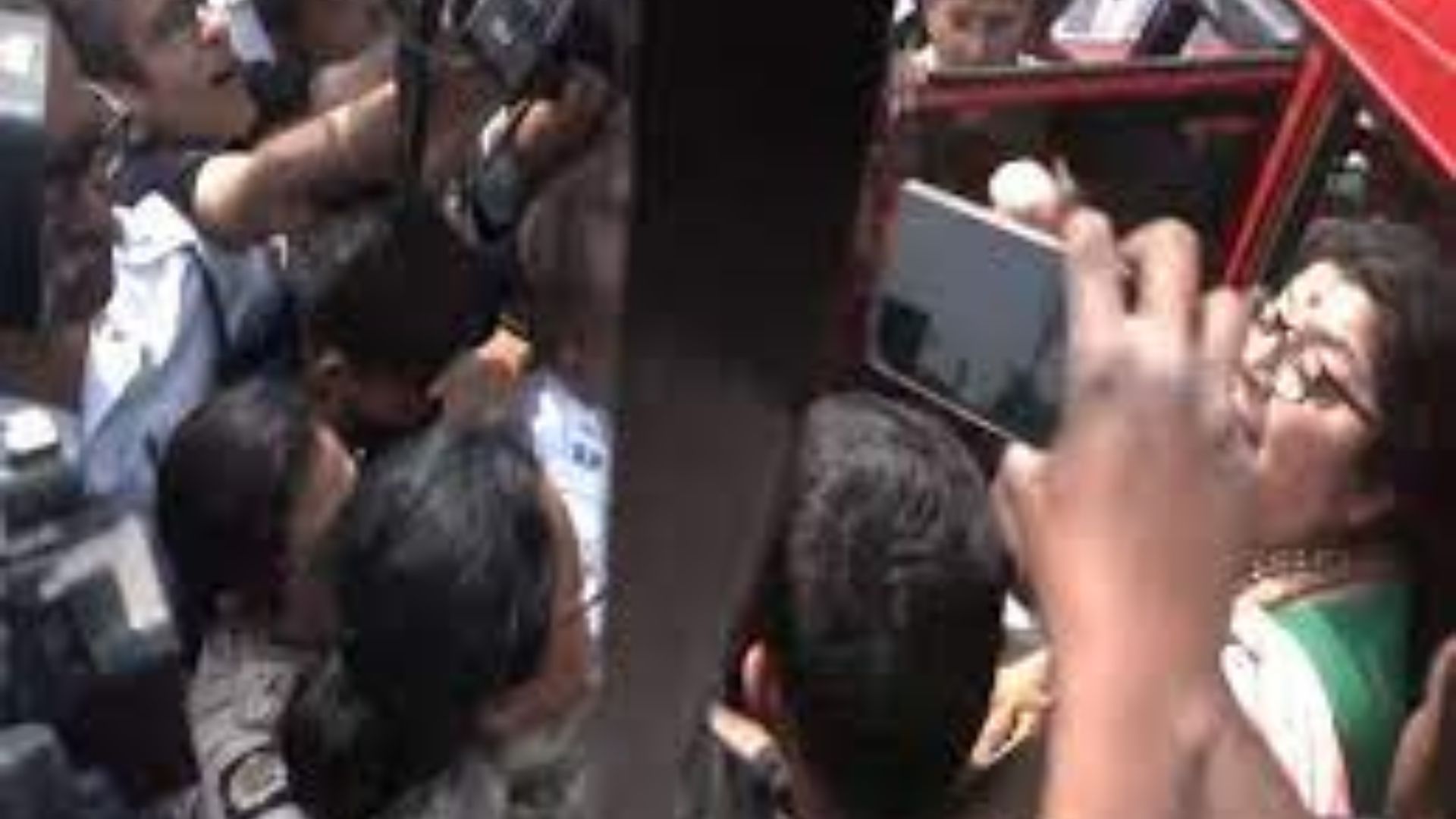 Kolkata Police detains BJP MP Locket Chatterjeeen enroute to Sandeshkhali