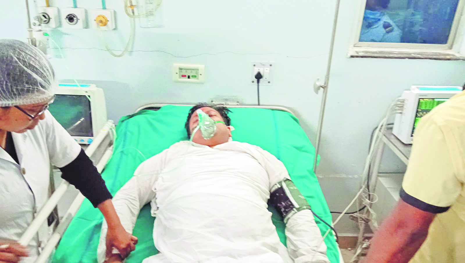 Sandeshkhali Protest: Bengal BJP Chief hurt after Fracas
