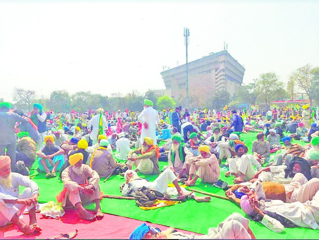 Protest at Ramlila Maidan: Farmers Speak Out Against Govt Inaction