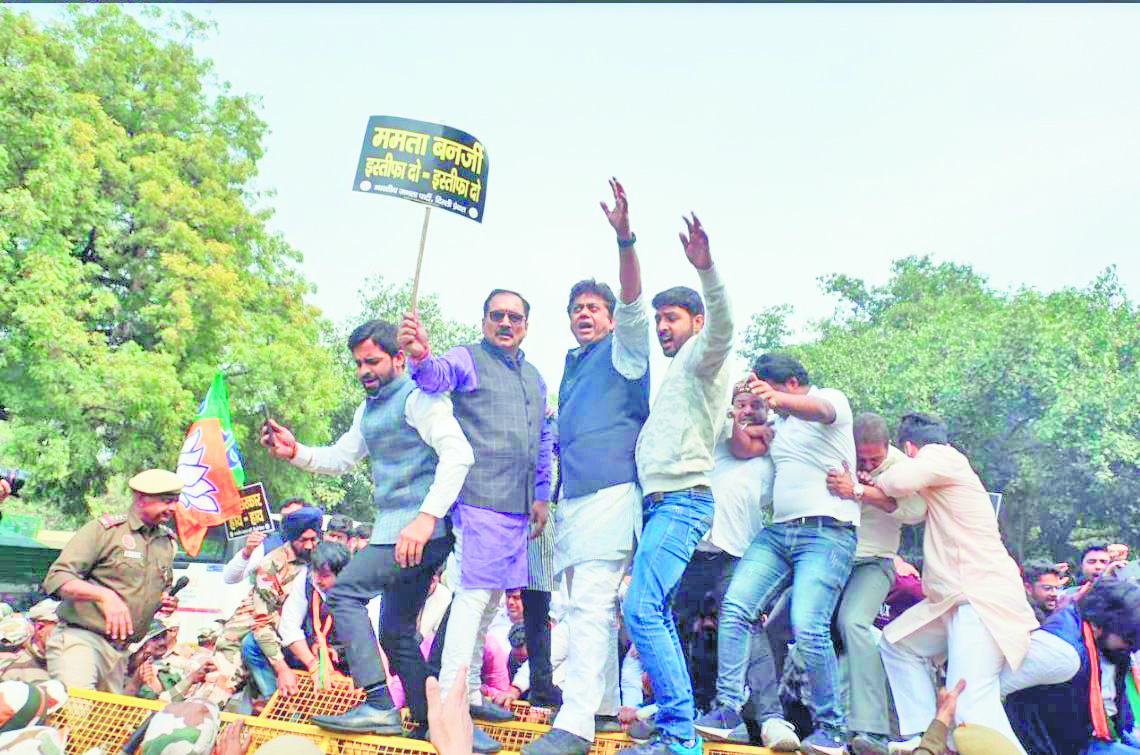 Delhi BJP demands Mamata’s resignation over Sandeshkhali incident