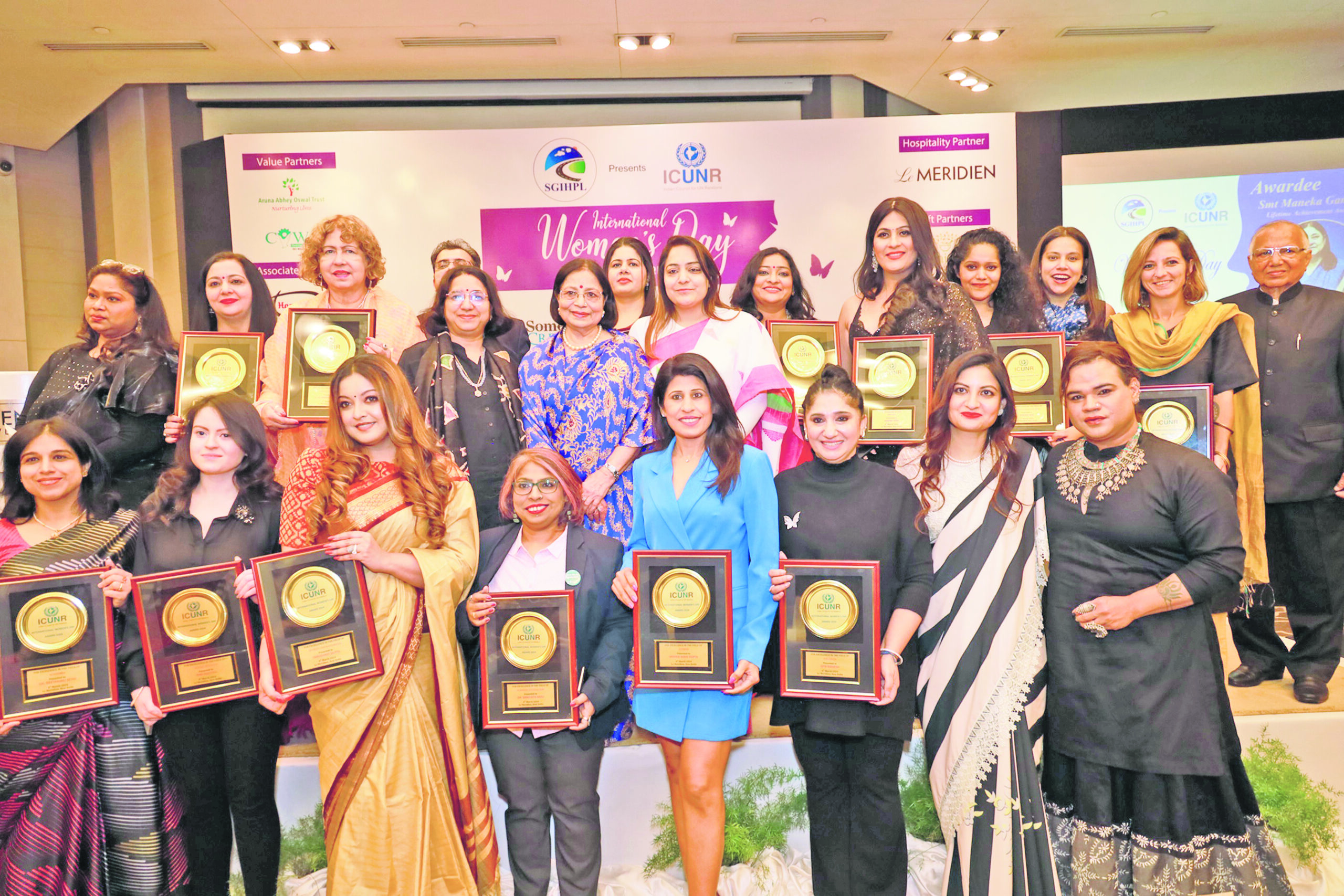 Empowering Women & beyond: Jubilant celebrations at ICUNR’s awards ceremony