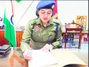 Himadri Kaushik assumes duties as Panchkula’s DCP