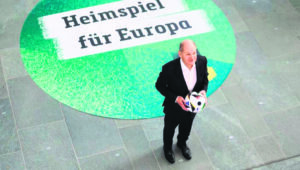 Chancellor Scholz launches 100-day countdown to Euro 2024