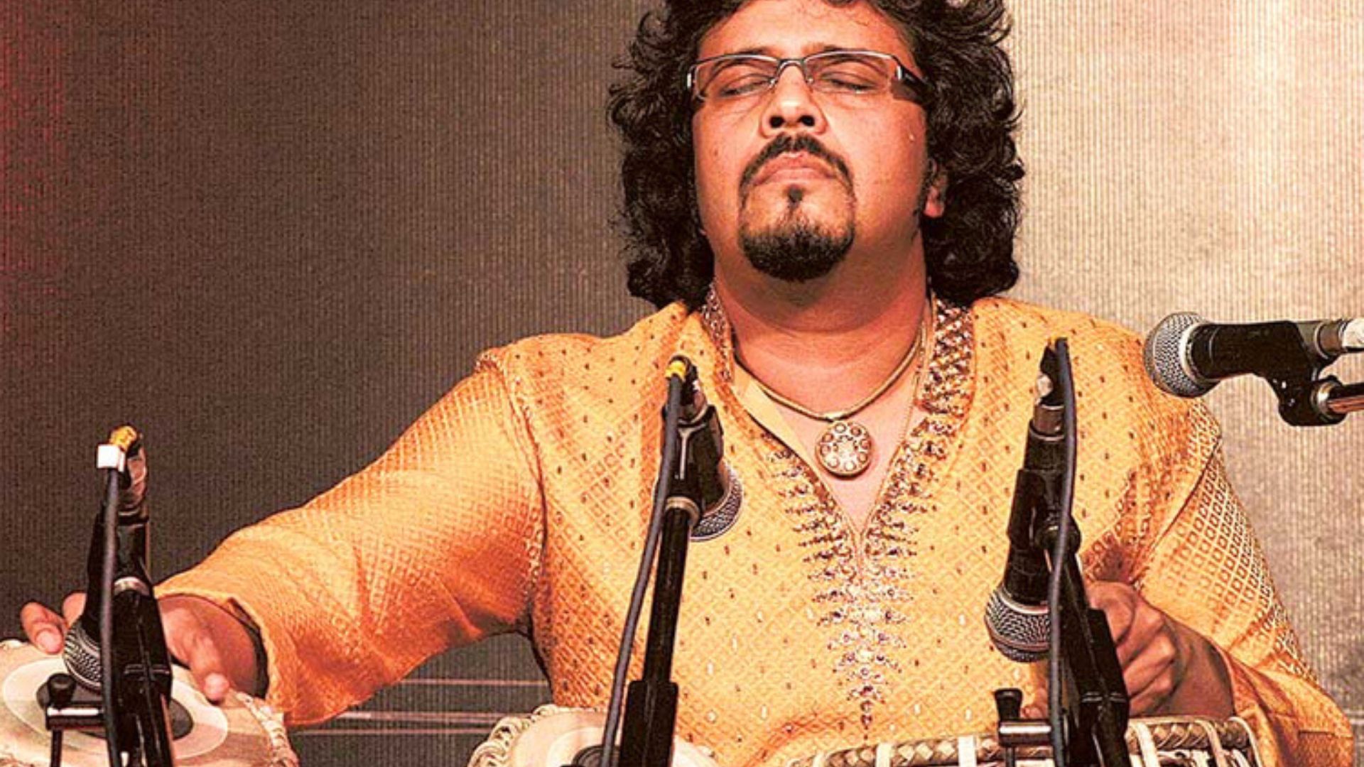 Indian classical musician Bickram Ghosh