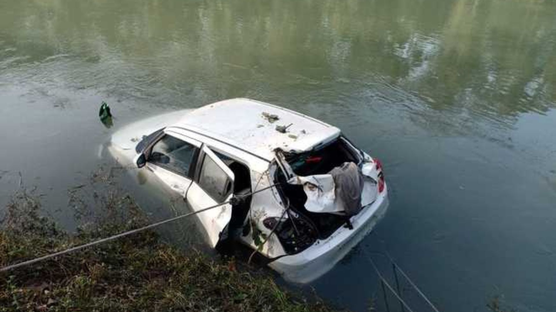 Car Plunges Into A Canal (Representative Image)