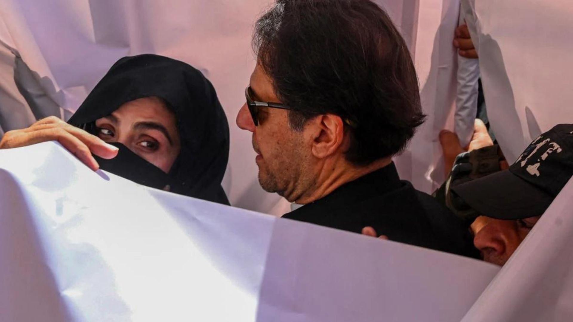 Former PM Imran Khan and His Wife Bushra Bibi