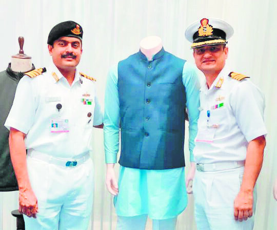Kurta-pyjama debuts at Naval Officers’ Mess