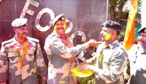 BSF Troops Spread Joy Amidst Border Challenges: Celebrating Holi on International Border