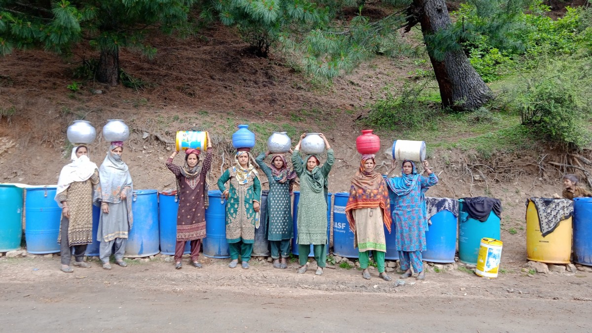 Pipe water no longer a pipe dream for this Kashmir village
