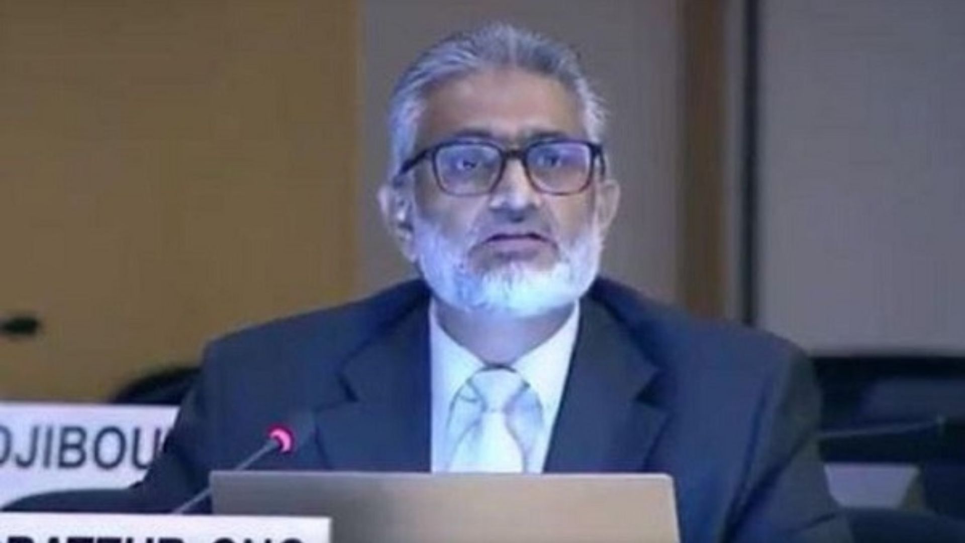 Sajjad Raja Raises Issue of Abducted Gilgit Minor at UNHRC