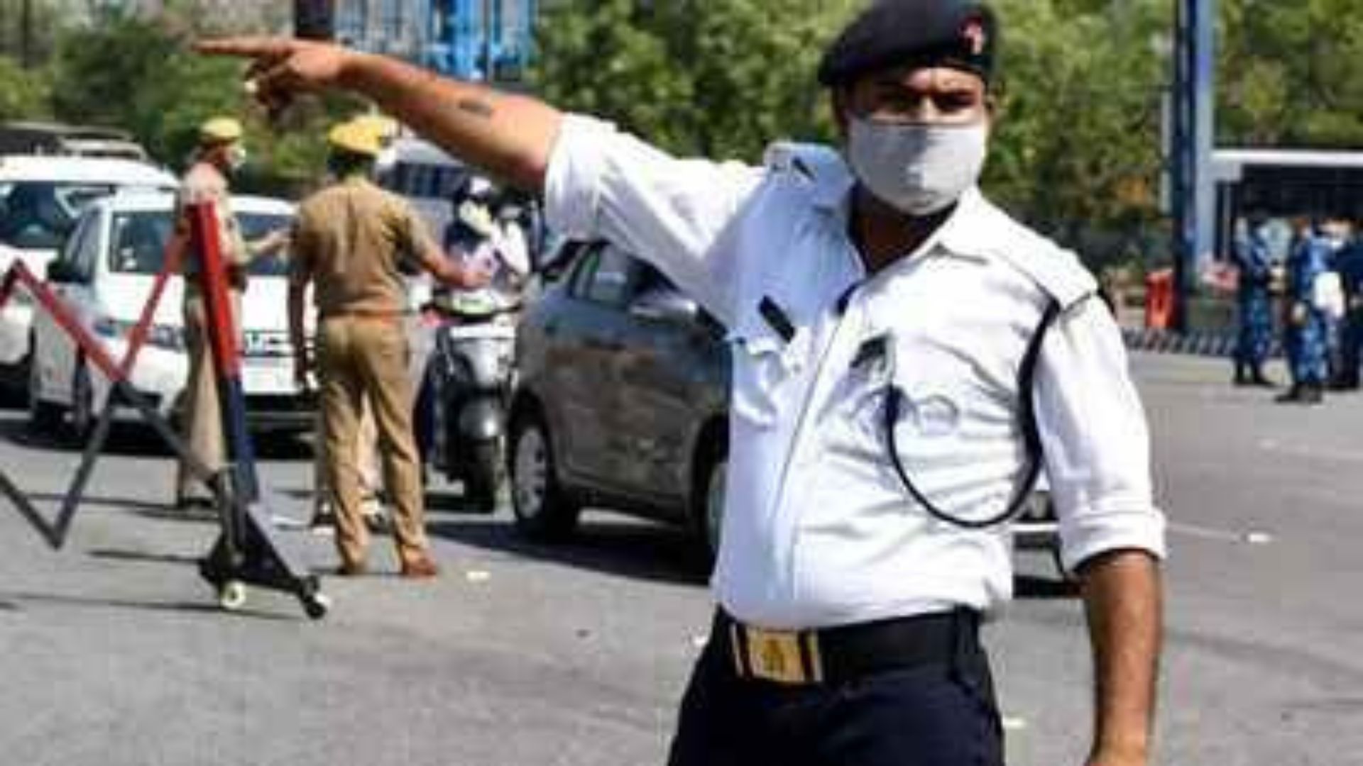 Traffic Police Strictness on Holi Leads to Decrease in Fines