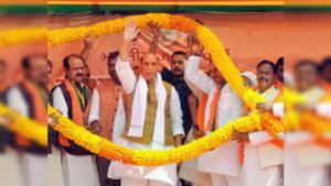 Lok Sabha Polls: Rajnath Singh to lead BJP’s Election Manifesto Committee