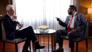 Guyanese President Challenges BBC Reporter: “What Gives You The Right to Lecture Us?”