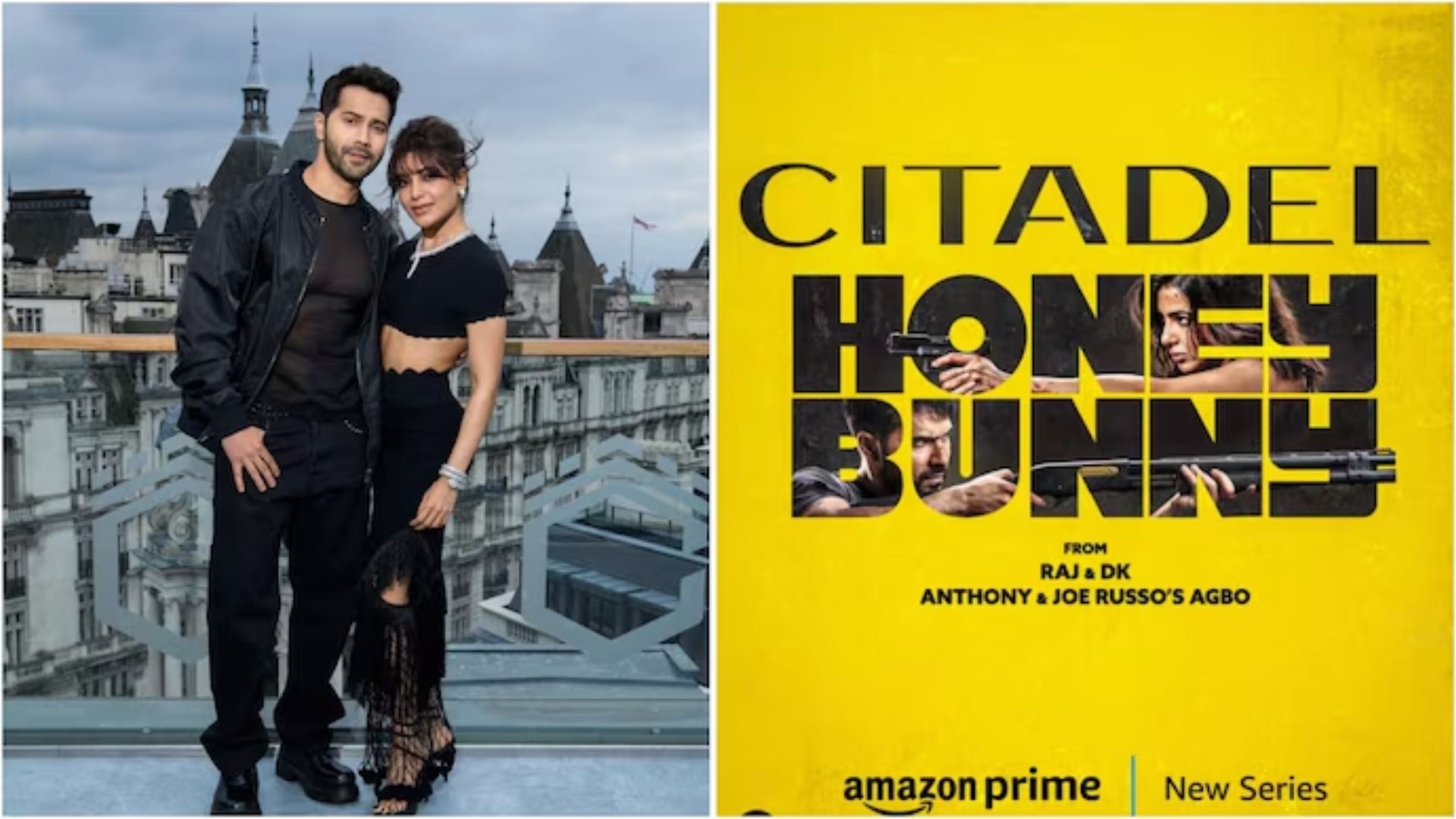 Varun Dhawan, Samantha Ruth Prabhu star in ‘Citadel: Honey Bunny’ thriller series