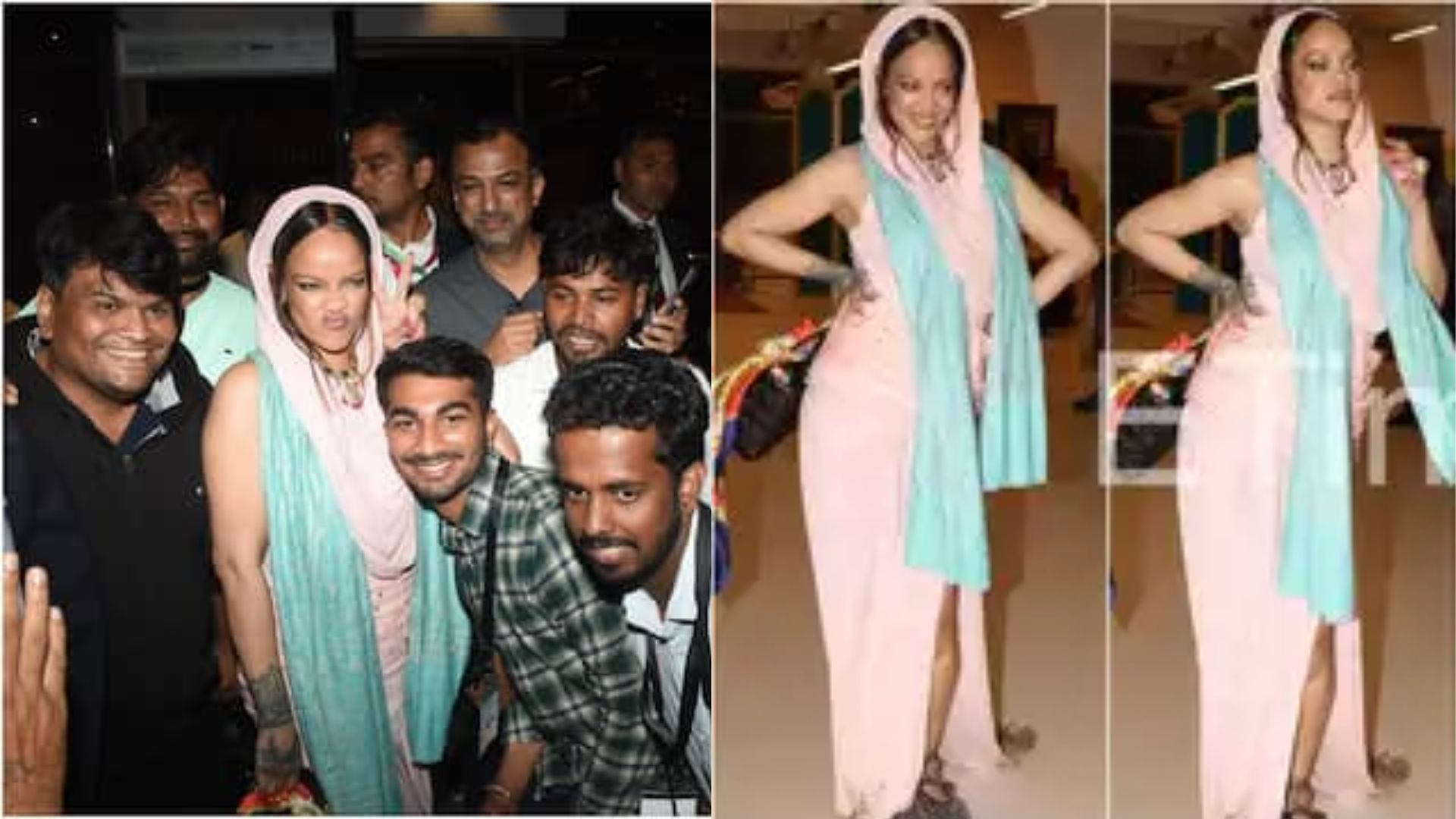 Rihanna Poses With Paparazzi At Airport After Performance At Anant Ambani And Radhika Merchant’s Pre-Wedding festivities, Says ‘I wanna come back’