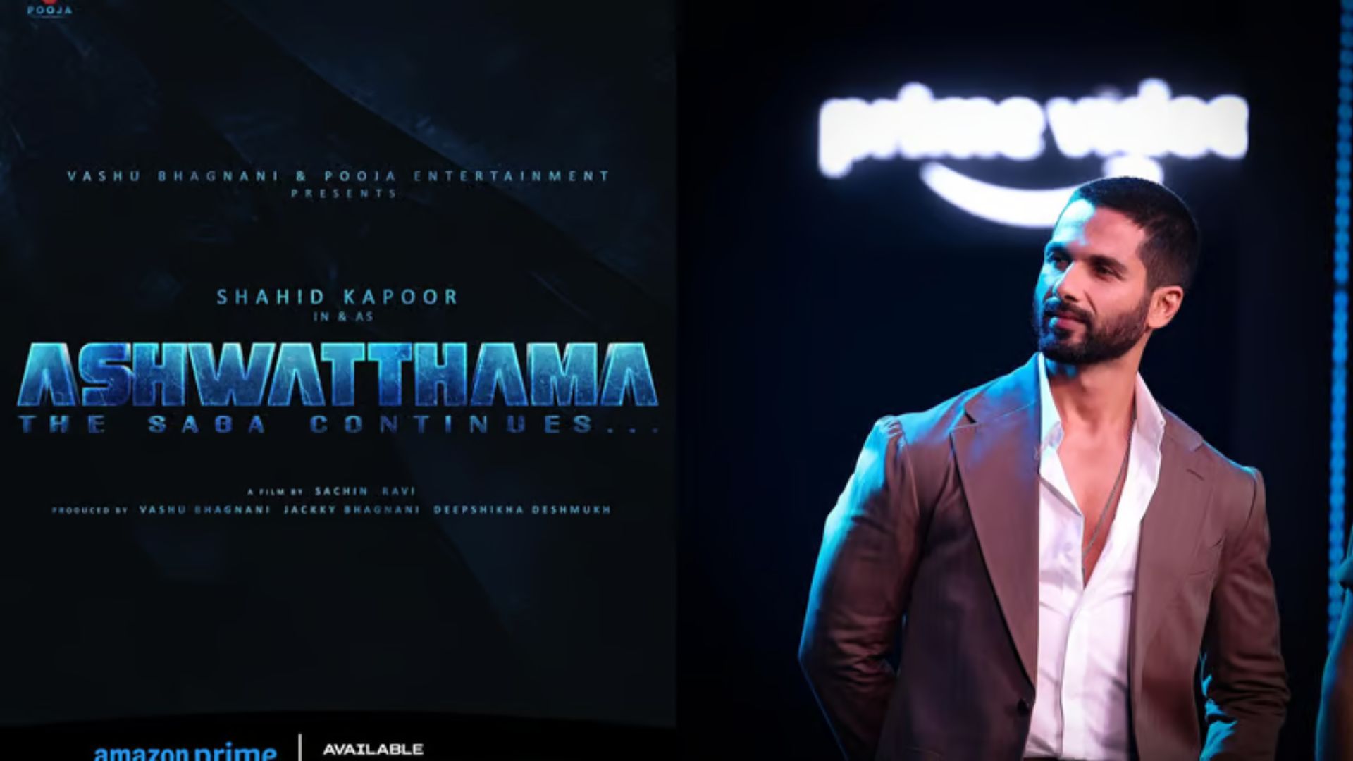 Shahid Kapoor to star in ‘Ashwatthama-The Saga Continues’