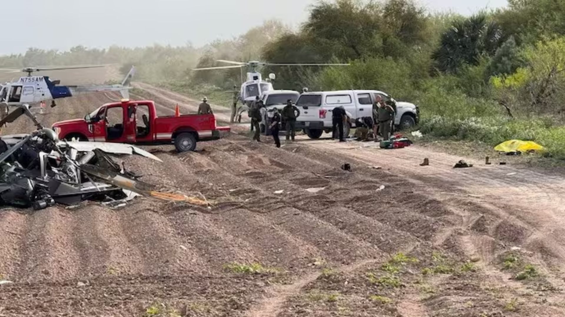 US National Guard helicopter crashes near Mexico border; 2 killed