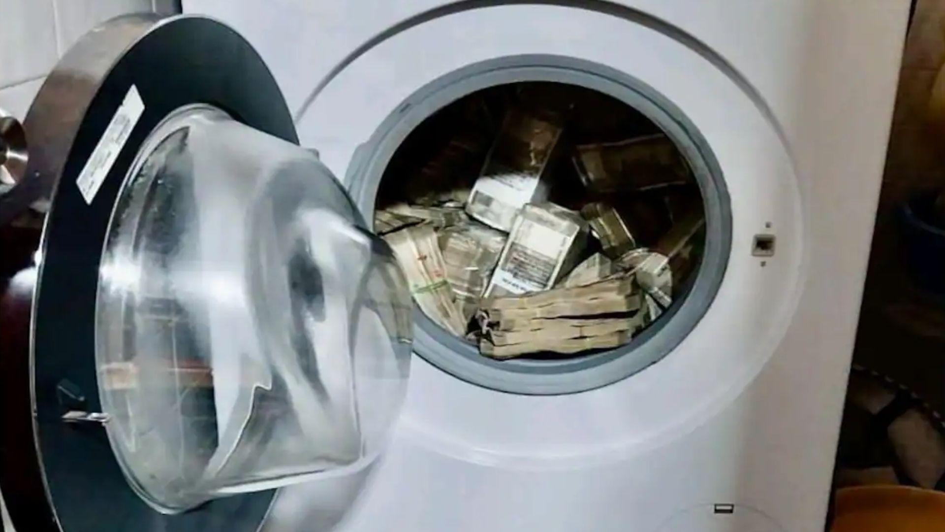 Probe Agency Discovers ₹ 2.5 Crore Stashed in Washing Machine