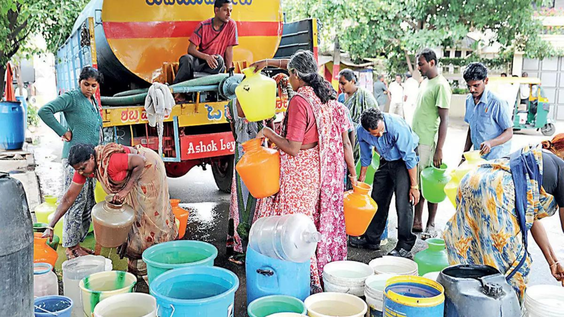 Water Crisis Escalates: 38 Villages in Karnataka’s Mandya District Seek Aid, Helpline Established for Assistance