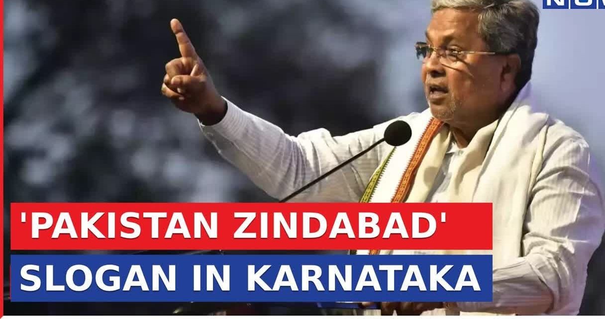 Exacerbating tension Over Alleged “Pakistan Zindabad” Slogans in Karnataka Assembly