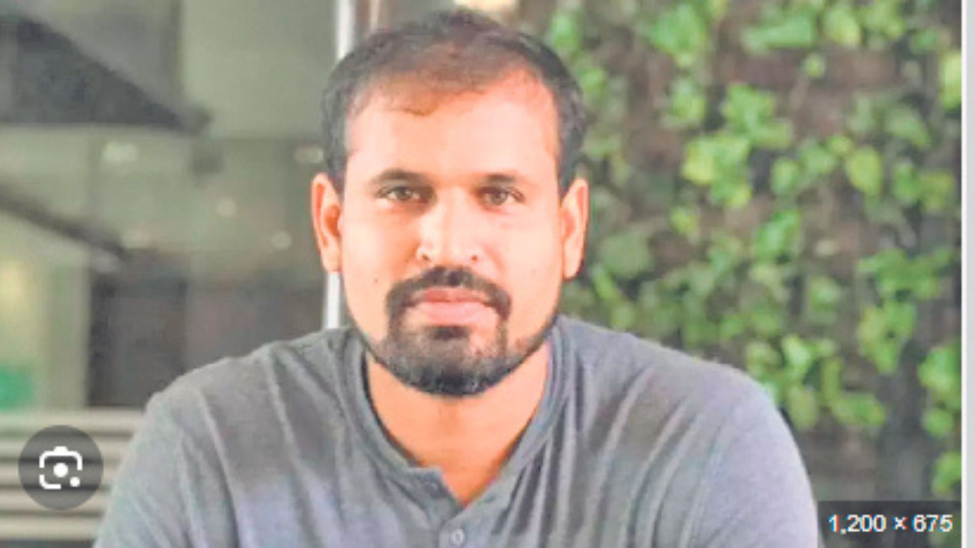 Cricketer turned politician Yusuf Pathan