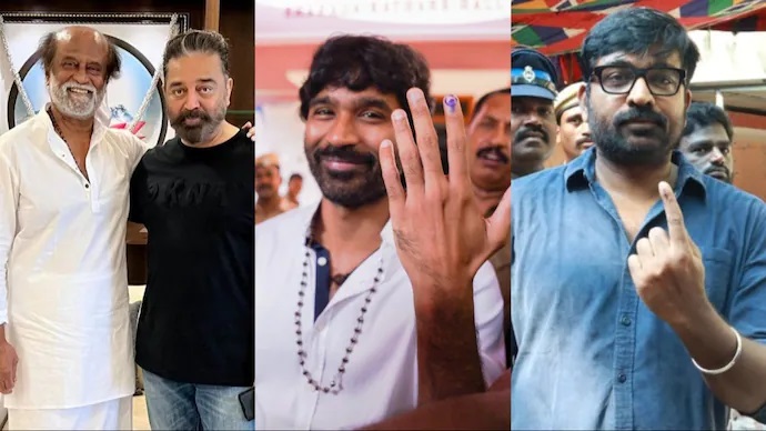 Rajinikanth, Ajith, Vijay cast their VOTES IN LOK SABHA ELECTIONS