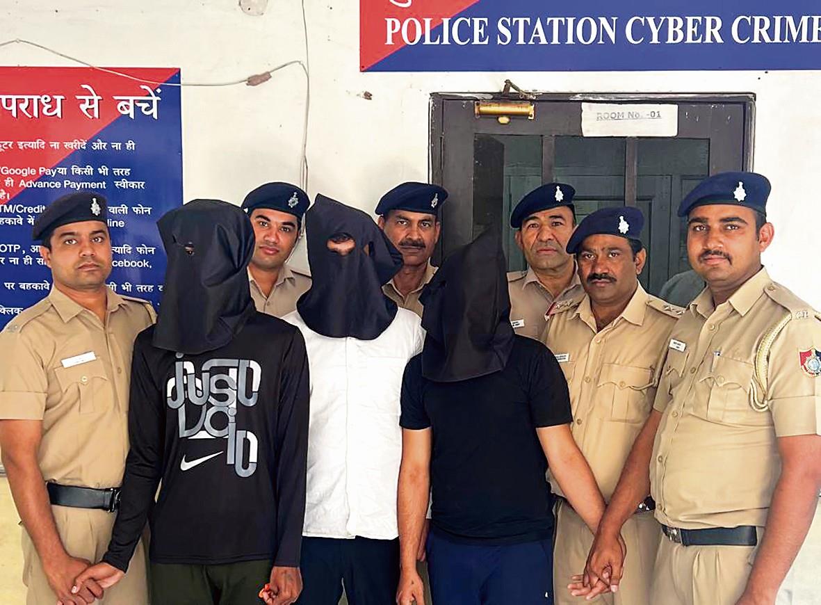 Chandigarh Cyber Cell Arrests Three Cyber Thugs, including a Girl