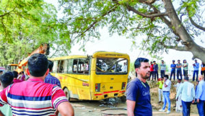 Private School Association blames govt amid school bus tragedy, demands liquor ban