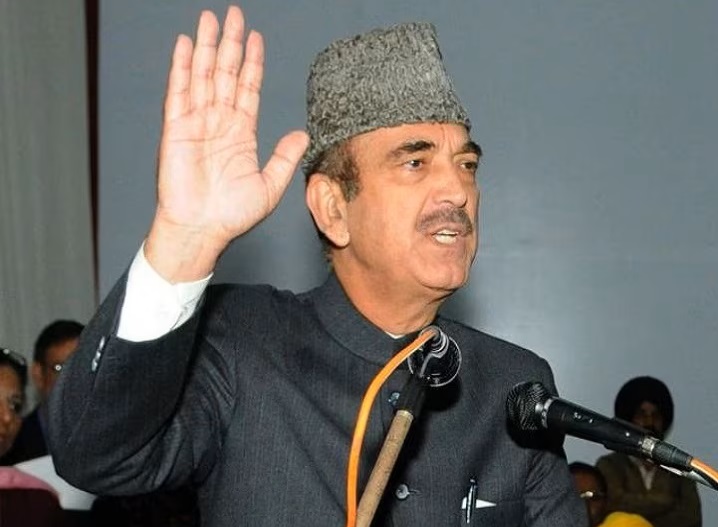 DPAP Chief Ghulam Nabi Azad Withdraws Candidacy for Anantnag-Rajouri Seat
