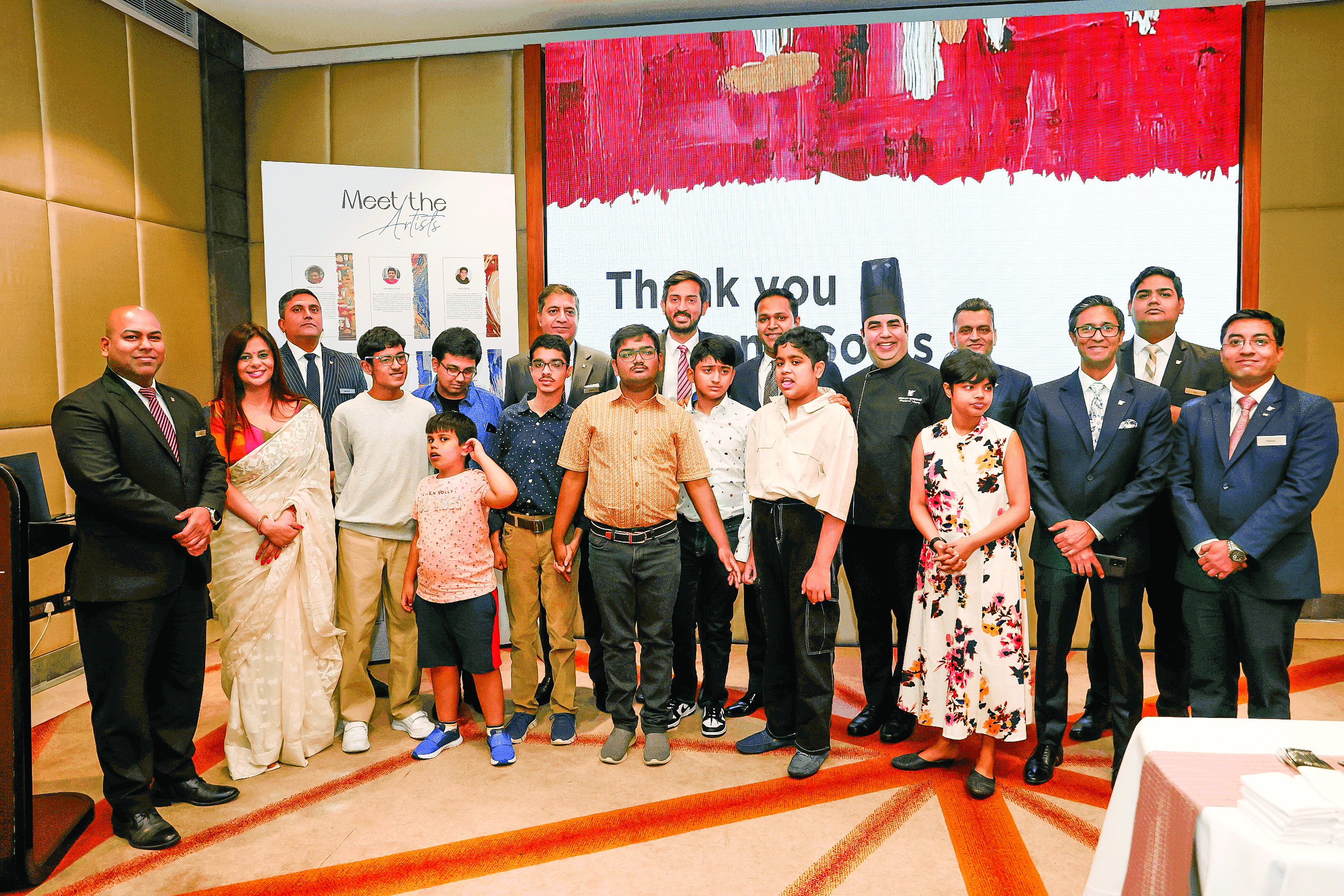 JW Marriott New Delhi champions Autism awareness with arts & souls foundation