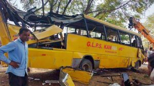 Three held in Haryana School Bus Accident killing 6 children