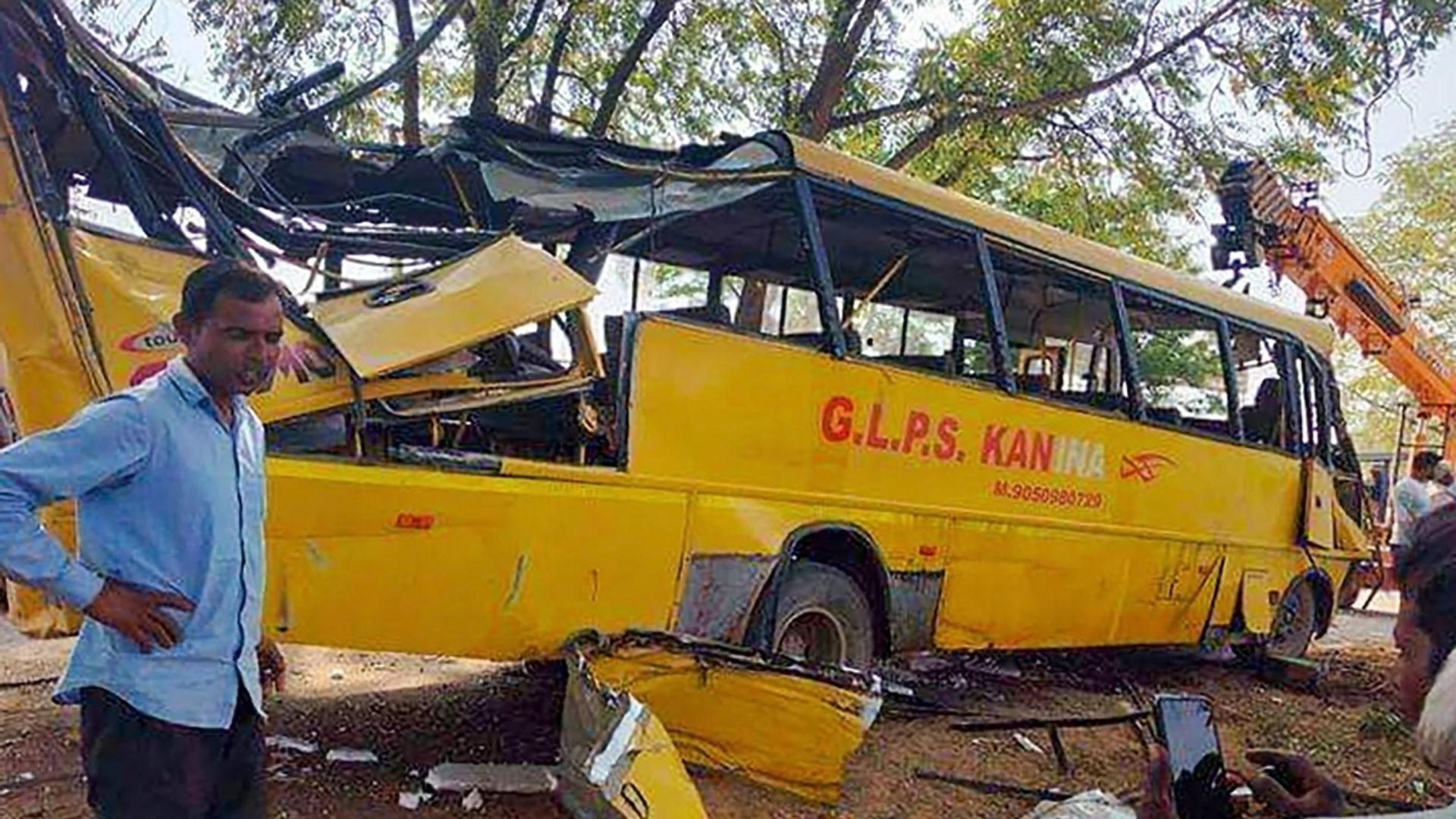 Three held in Haryana School Bus Accident killing 6 children