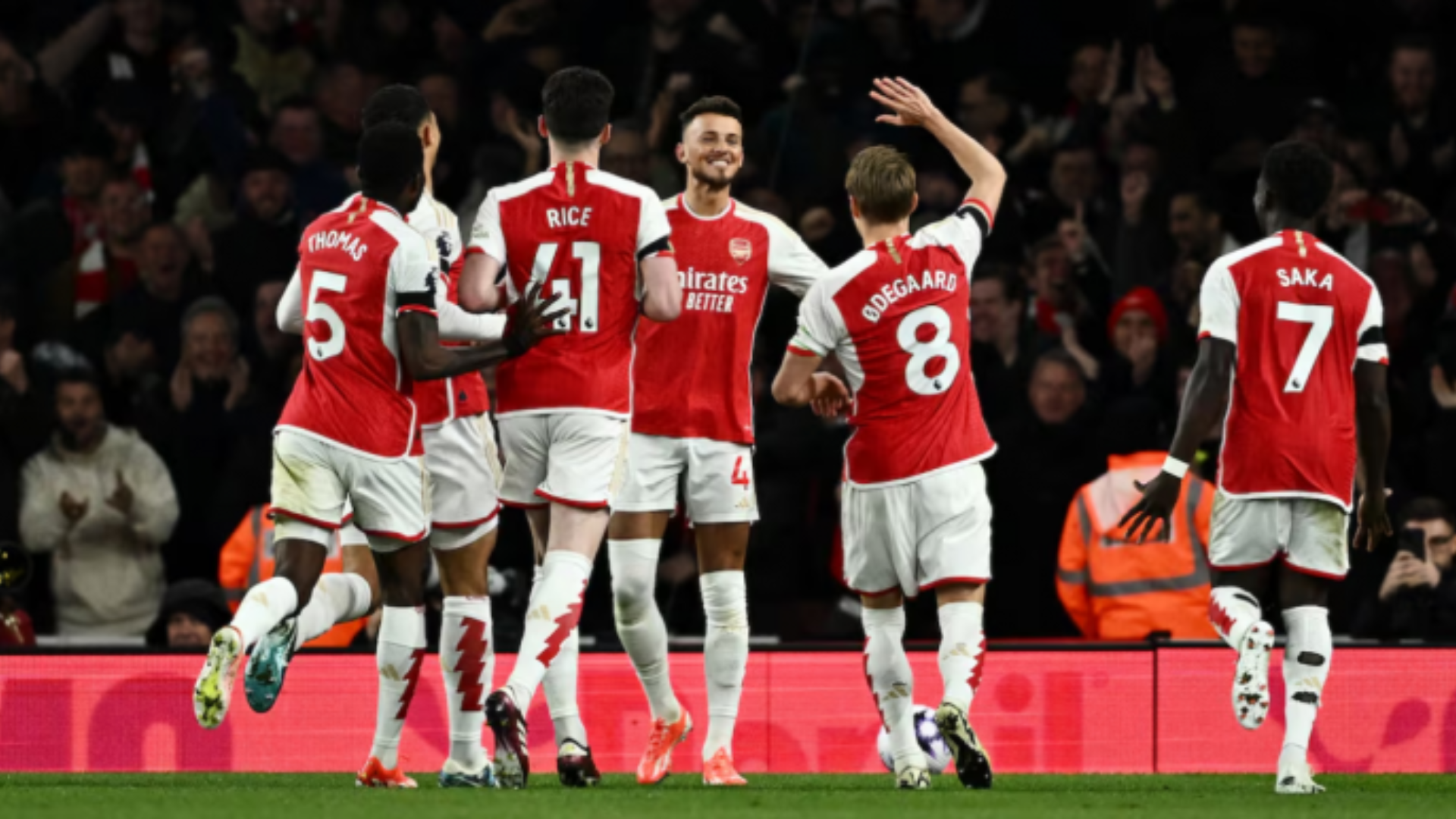 Arsenal’s 5-0 win elevates them to Premier League Summit