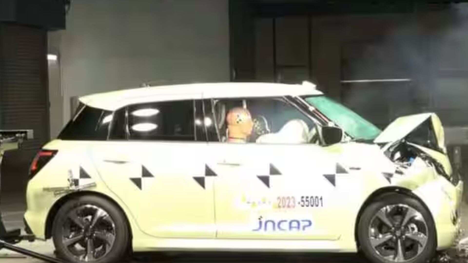 Maruti hatchback earns 4-star safety rating in Japan’s NCAP test.